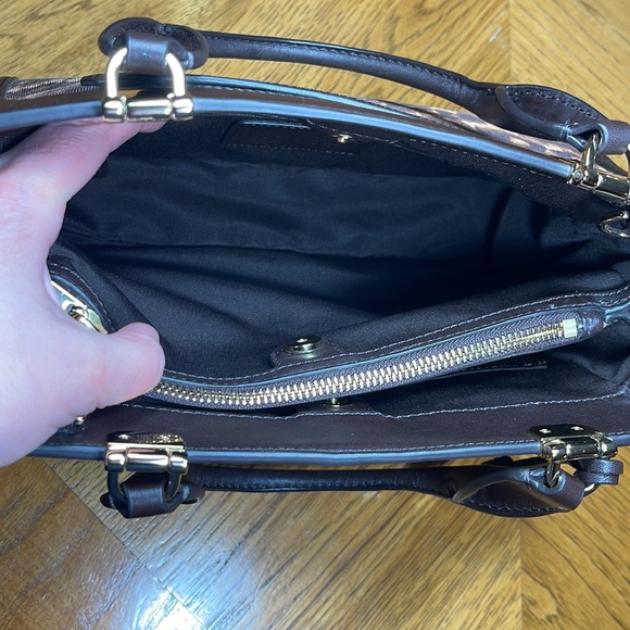 COACH Madison Mini Lexington Carryall in Ocelot Print - Picture 13 of 16